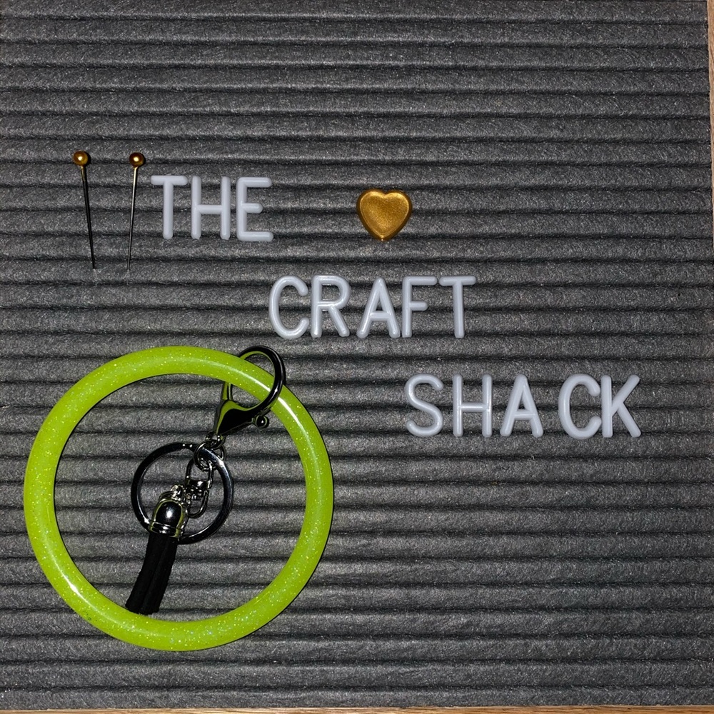 Keychain bangle Glow in the dark